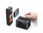 Puluz USB nabíječka pro 3x dobíjecí baterie pro Insta360 X5 / Insta 360 X 5 / Amagisn / Tbd06060566 / PF12