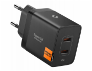 Spigen Nabíječka Essential 47W do zásuvky EE472EU, černá