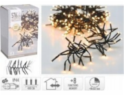 Koopman Vánoční osvětlení vánoční osvětlení, světelný řetěz, 576 LED, časovač, teplá bílá