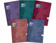 Oxford ký zápisník A5/60K s mřížkou Touch Trend (5 ks) OXFORD