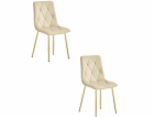 Leobert Čalouněná židle LIBRA, světle béžová, elegantní, ...