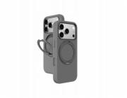 Amazingthing Pouzdro Cloudie pro iPhone 17 Pro Max se stojánkem - šedé