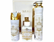 NoName SADA LATTAFA Honor & Glory Badee Al Oud EDP sprej 100ml + PARFÉMOVANÝ SPREJ 200ml + OSVĚŽOVAČ VZDUCHU 300ml