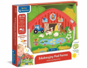 Clementoni Vzdělávací podložka CLE BABY Farma 50386
