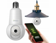 Eurolook ECAM-E27 - Chytrá vnitřní kamera, Wi-Fi, otočná, závit E27, 4Mpx, obousměrné audio (mikrofon a reproduktor), sledování pohybu, micro SD