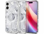 Spigen Pouzdro Ultra Hybrid MagSafe pro iPhone 17, čiré a bílé