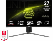 MSI MAG 276CPXF počítačový monitor 68,6 cm (27") 1920 x 1080 px Full HD LCD Černá