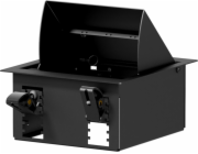 Caymon CAYMON CASY024/B CASY Krabice do stolu - 4 místa Černá verze - RAL9004