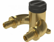 KAN-therm MOSAZNÉ KOLENO S U-KONCOVKAMI UL 16 RP1/2 GW L=41