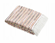 NoName Bavlněná deka, barevný cop, ARCHY, 125 x 150 cm