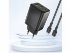 Dudao A29 65W GaN nabíječka do zásuvky 2 x USB-C + 1 x US...