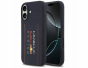 Red Bull Silicone Vertical Logo MagSafe Zadný Kryt pre iPhone 17 modrý