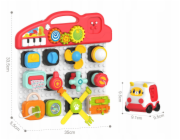 Bounn Hudební senzorická deska s kostkami