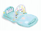 Bounn Dětská podložka s přívěsky a modrým zvířecím klavírem