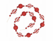 Atmosphera Vánoční girlanda s ozdobami, 180 cm