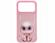 Nimmy Kryt Cool&Cute 2.0 s králíkem pro iPhone 17 Pro růžový