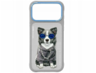 Nimmy Pouzdro Glasses Cool Dog pro iPhone 17 Pro šedé