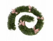 Atmosphera Vánoční girlanda, hustý vánoční stromeček s mašlemi, 270 cm