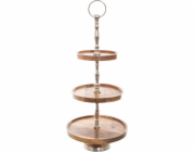 Atmosphera Talíř z mangového dřeva výška 62 cm