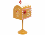 Atmosphera Perníková vánoční poštovní schránka 32x16,5x12,5 cm