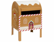 Atmosphera Perníková vánoční poštovní schránka 34x16x20,5 cm