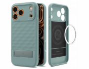 Spigen Pouzdro Parallax S Mag MagSafe pro Apple iPhone 17 Pro Max šalvějově zelené