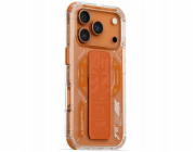 SKINARMA Pouzdro Helio pro iPhone 17 Pro s magnetickým nabíjením a stojánkem, oranžové