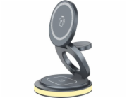 Quik Rotační bezdrátová nabíječka QW-700 3v1