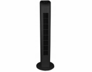NoName 31palcový černý věžový ventilátor s dálkovým ovládáním