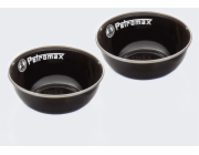Lumarko Smaltované misky Petromax 05 L 2 ks ČERNÉ