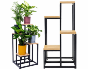 Strado 4patrový květinový stojan PLAZA - dub