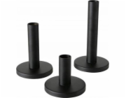 Boltze Svícen černý 3 ks