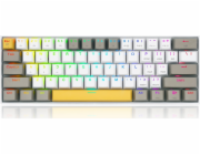 Redragon Klávesnice K350 Draconic Pro Brown s přepínači (K530-YL-WT-GY-RGB-PRO)