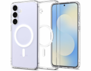 Spigen Ultra Hybrid Mag MagSafe - Kryt pro Samsung Galaxy S25 FE (Průhledný/Bílý)