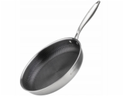 Elitehoff OCELOVÁ PÁNEV 30 CM S VOŠTINOVÝM POVLAKEM E-7550