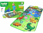 LeanToys Vzdělávací interaktivní taneční podložka s dinosaury - zvuky