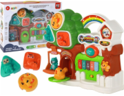 LeanToys Klavírní koncert Lesní zvířátka Vzdělávací panelová sada