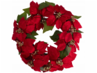 Victoria Sport DEKORATIVNÍ VĚNEC 45 CM POINSETIE