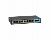 BCS B-SP0802G Základní přepínač BCS 8x PoE, 2x RJ45 Gigabit