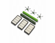 JETtools Sada příslušenství pro Irobot Roomba S9 S9+ S9158 9550 Válce Kartáče Filtry / An997as