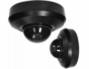 Orno 360stupňový senzor pohybu a přítomnosti, IP44, 2000 W, přídavná montážní základna, 3 senzory, černý