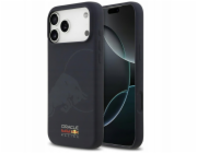 Red Bull Silikonový kryt s logem býka MagSafe pro iPhone 17 Pro Max, tmavě modrý