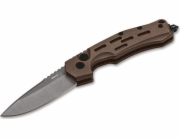 Boker Nůž Böker Plus Thunder Storm Auto Coyote AUS8 Brown Universal