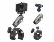 Telesin Držák svěráku Magic Arm pro motor kola pro DJI Action 5 Pro 4 3 Osmo 360 / S3-hbm-14-tdj