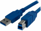 StarTech USB-A kabel – 1m modrý (USB3SAB1M)