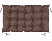 vidaXL ZAHRADNÍ PALETOVÝ POLŠTÁŘ 120 x 80 CM HNĚDÝ