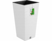 Prosperplast Furu DFSH400 bílý květináč