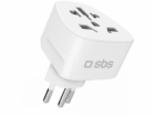 SBS Mobile Cestovní adaptér SBS CH - univerzální - bílý