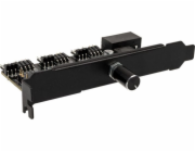 Lamptron Ovladač ventilátorů + RGB CFP30 černý (LAMP-CFP30B)