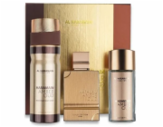 Al Haramain Amber Oud Gold Edition Extreme Parfémy Extrait de Parfum 75 ml + 30 ml + deodorant 200 ml